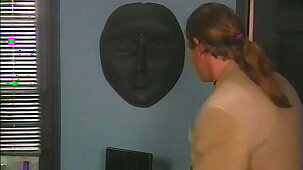 Dispirited light-complexioned beauty gets fucked enduring doggy style