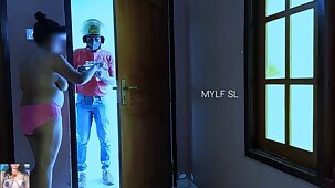 18 week pregnant milf Prank deficient in bra with a superintendence pauper