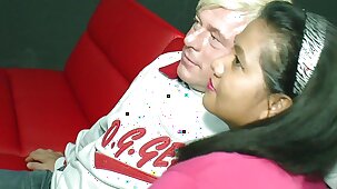 A good night in a German redlight Cinema ep 1