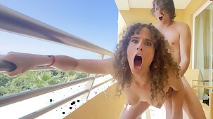 OMG! REAL Jewish Stepmom and Stepson Creampie and Get Crazy While on Vacation in Mexico!